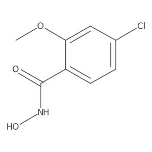 4-chloro-N-hydroxy-2-methoxybenzamide结构式