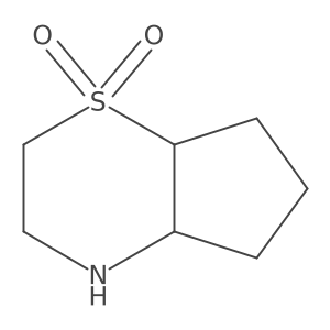 Octahydrocyclopenta[b][1,4]thiazine1,1-dioxide Structure