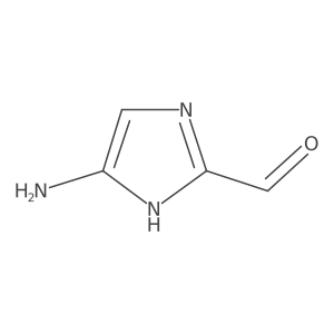 5-amino-1H-imidazole-2-carbaldehyde Structure