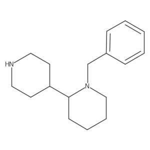 1-Benzyl-2-(piperidin-4-yl)piperidine Structure