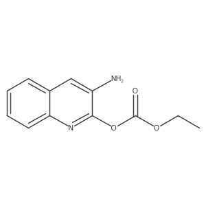 3-Aminoquinolin-2-yl ethyl carbonate Structure