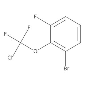 1-Bromo-2-[chloro(difluoro)-methoxy]-3-fluoro-benzene Structure
