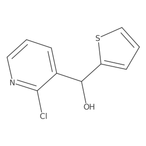 2-Chloropyridin-3-yl-thiophen-2-yl-methanol Structure
