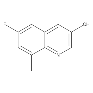 6-Fluoro-8-methylquinolin-3-ol Structure