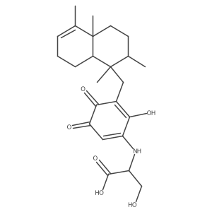 Nakijiquinone C结构式