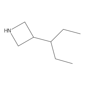 3-(Pentan-3-yl)azetidine结构式