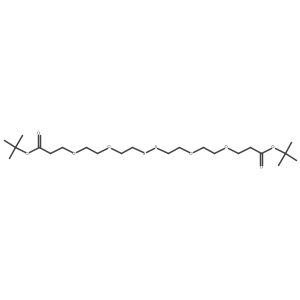t-BuO2C-PEG2-SS-PEG2-CO2tBu Structure