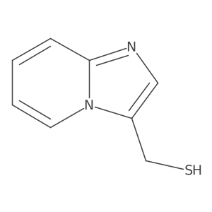 {Imidazo[1,2-a]pyridin-3-yl}methanethiol结构式