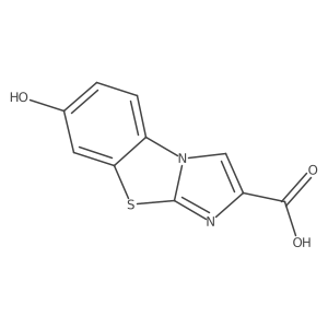 7-Hydroxyimidazo[2,1-b]benzothiazole-2-carboxylic acid Structure