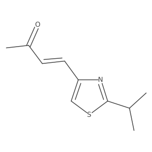 4-[2-(Propan-2-yl)-1,3-thiazol-4-yl]but-3-en-2-one Structure