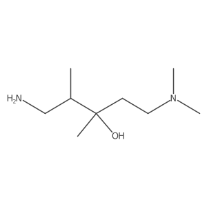 1-Amino-5-(dimethylamino)-2,3-dimethylpentan-3-ol Structure
