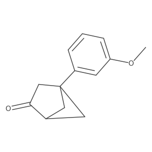 4-(3-Methoxyphenyl)bicyclo[2.1.1]hexan-2-one Structure