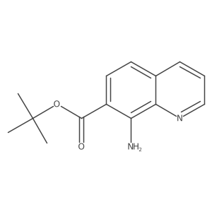 Tert-butyl 8-aminoquinoline-7-carboxylate Structure