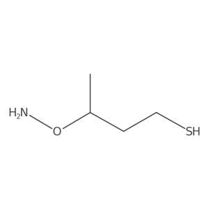 3-(Aminooxy)butane-1-thiol Structure