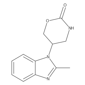 5-(2-methyl-1H-1,3-benzodiazol-1-yl)-1,3-oxazinan-2-one Structure