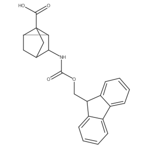 3-(9H-Fluoren-9-ylmethoxycarbonylamino)tricyclo[2.2.1.02,6]heptane-1-carboxylic acid Structure