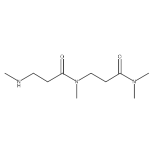 N-[2-(dimethylcarbamoyl)ethyl]-N-methyl-3-(methylamino)propanamide Structure