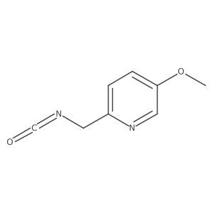 2-(Isocyanatomethyl)-5-methoxypyridine Structure