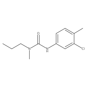 Na(2)-(3-Chloro-4-methylphenyl)-N-methyl-N-propylurea结构式