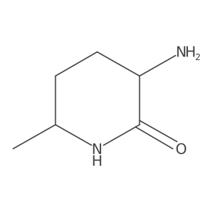3-Amino-6-methylpiperidin-2-one Structure