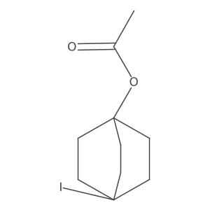 4-Iodobicyclo[2.2.2]octan-1-yl acetate结构式