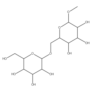Methyl beta-d-galactopyranosyl-(1-6)-beta-d-galactopyranoside Structure
