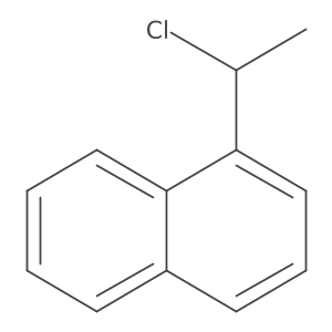 (R)-1-(1-Chloroethyl)naphthalene Structure