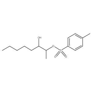 2,3-Octanediol, 2-(4-methylbenzenesulfonate)结构式