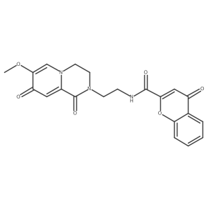 N-(2-{7-methoxy-1,8-dioxo-1H,2H,3H,4H,8H-pyrido[1,2-a]pyrazin-2-yl}ethyl)-4-oxo-4H-chromene-2-carboxamide Structure