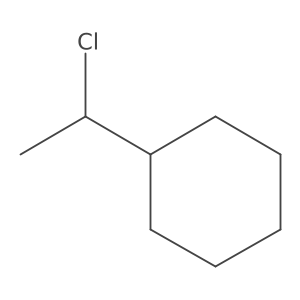 (1-Chloroethyl)cyclohexane结构式