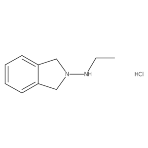 N-(isoindolin-2-yl)ethanamine hydrochloride Structure