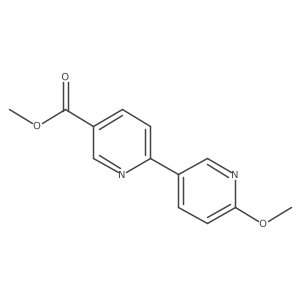 Methyl 6'-methoxy-[2,3'-bipyridine]-5-carboxylate Structure