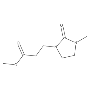 Methyl 3-(3-methyl-2-oxoimidazolidin-1-yl)propanoate Structure