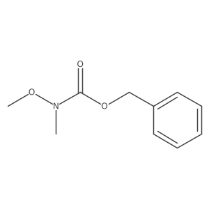 Benzyl methoxy(methyl)carbamate Structure