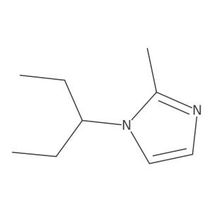 1-(1-Ethylpropyl)-2-methyl-1h-imidazole Structure
