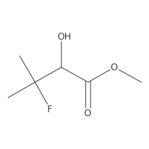 Methyl 3-fluoro-2-hydroxy-3-methylbutanoate结构式