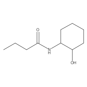 N-[(1R,2R)-2-Hydroxycyclohexyl]butanamide结构式