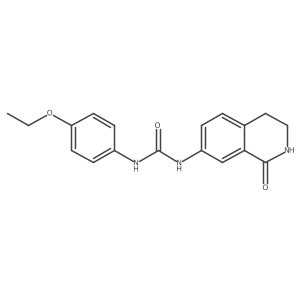 1-(4-Ethoxyphenyl)-3-(1-oxo-1,2,3,4-tetrahydroisoquinolin-7-yl)urea Structure