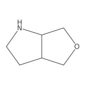 rel-(3aR,6aR)-Hexahydro-1H-furo[3,4-b]pyrrole Structure