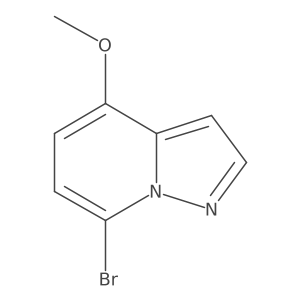 7-Bromo-4-methoxypyrazolo[1,5-a]pyridine Structure