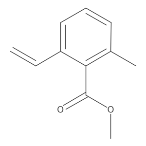 Methyl 2-methyl-6-vinylbenzoate结构式