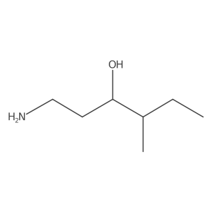 1-Amino-4-methylhexan-3-ol Structure