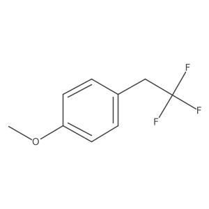 1-(2,2,2-Trifluoroethyl)-4-methoxybenzene结构式