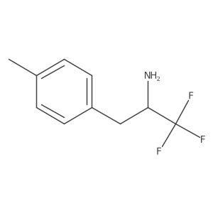 1,1,1-Trifluoro-3-(p-tolyl)propan-2-amine Structure