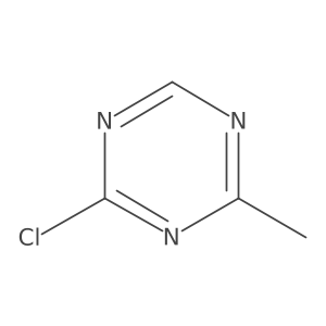 2-Chloro-4-(methyl-d3)-1,3,5-triazine结构式
