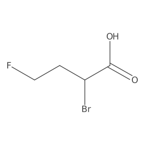 2-Bromo-4-fluorobutanoic acid结构式