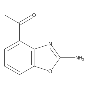 1-(2-Aminobenzo[d]oxazol-4-yl)ethanone Structure