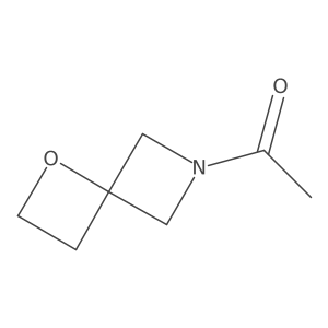 1-{1-Oxa-6-azaspiro[3.3]heptan-6-yl}ethan-1-one结构式
