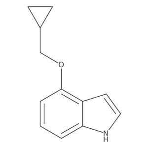 4-Cyclopropylmethoxyindole Structure