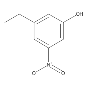 3-Ethyl-5-nitrophenol结构式